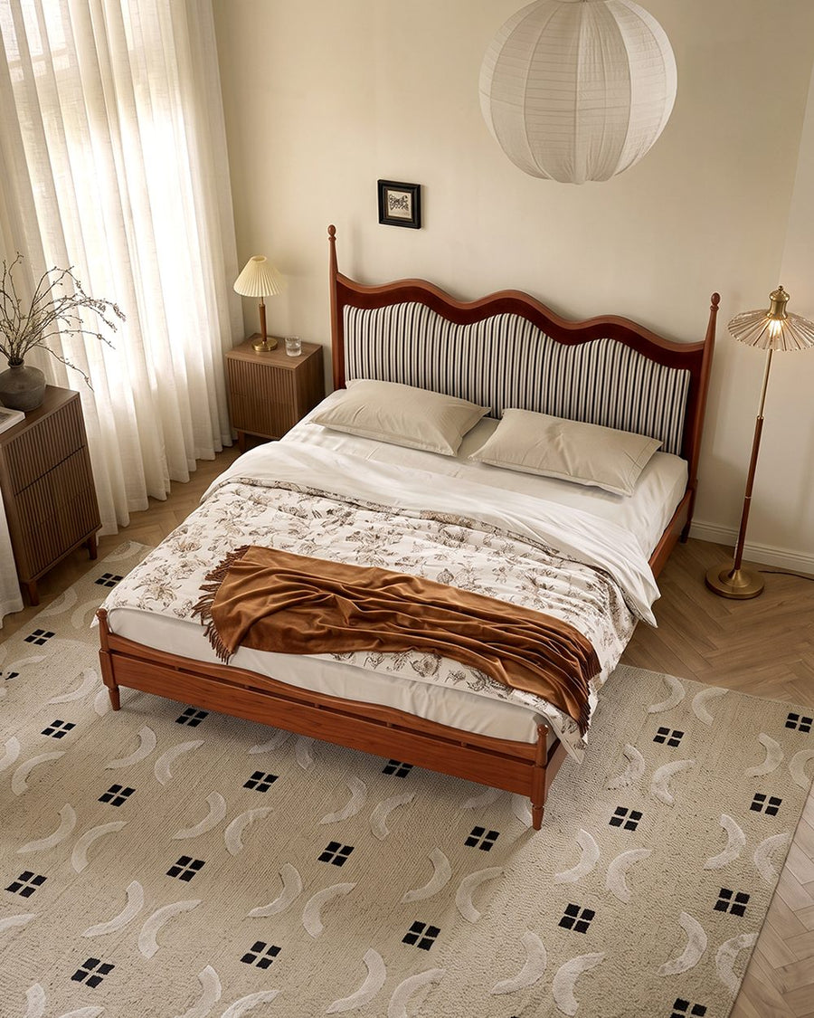 Liam Super King Size Bed, Wood 产品图 10