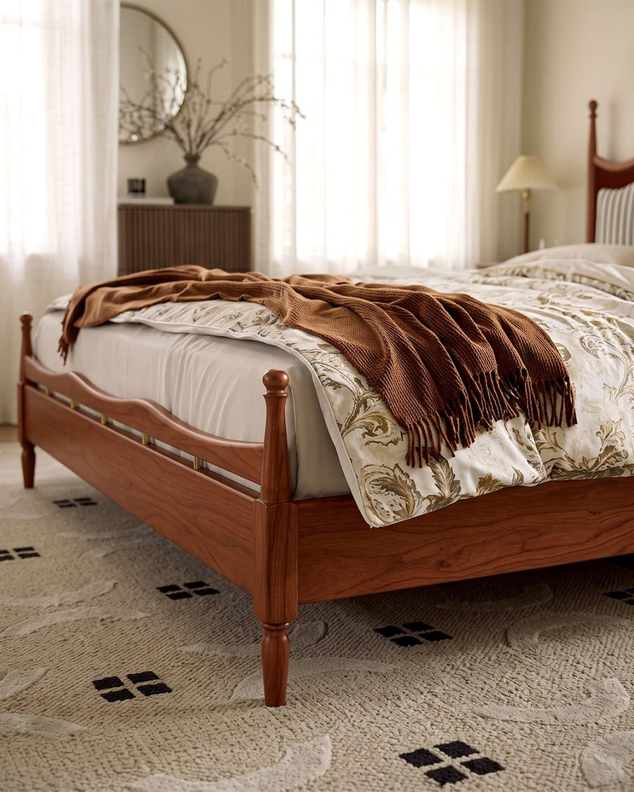Liam Super King Size Bed, Wood 产品图 12