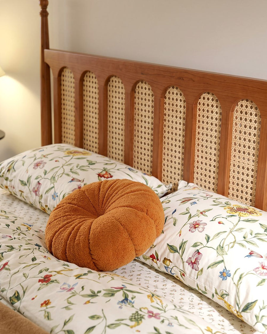Flora King Size Bed, Cherry Wood 产品图 10