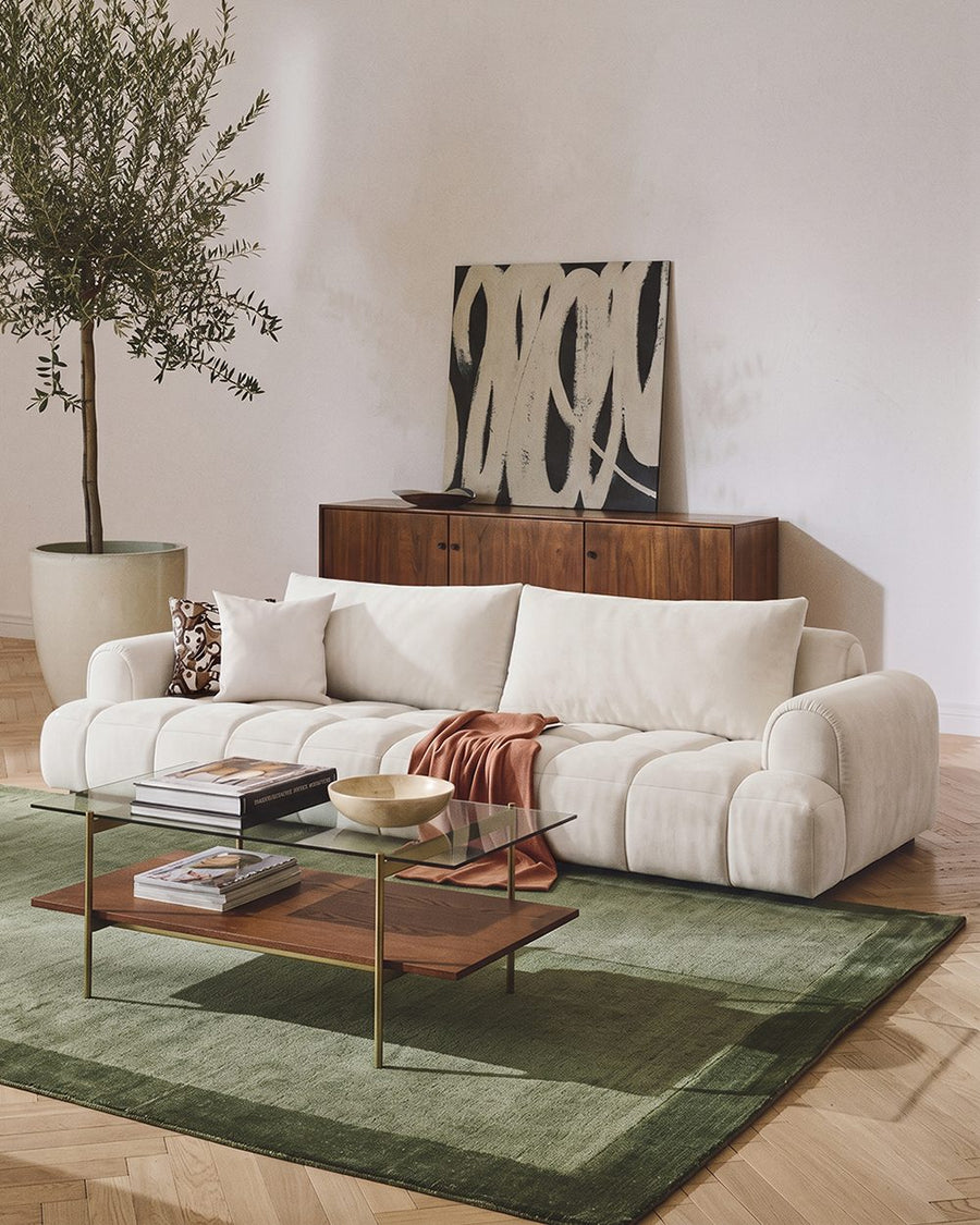 Delilah Violet Two Seater, Three  Seater, Four Seater Sofa, Cream 产品图 18