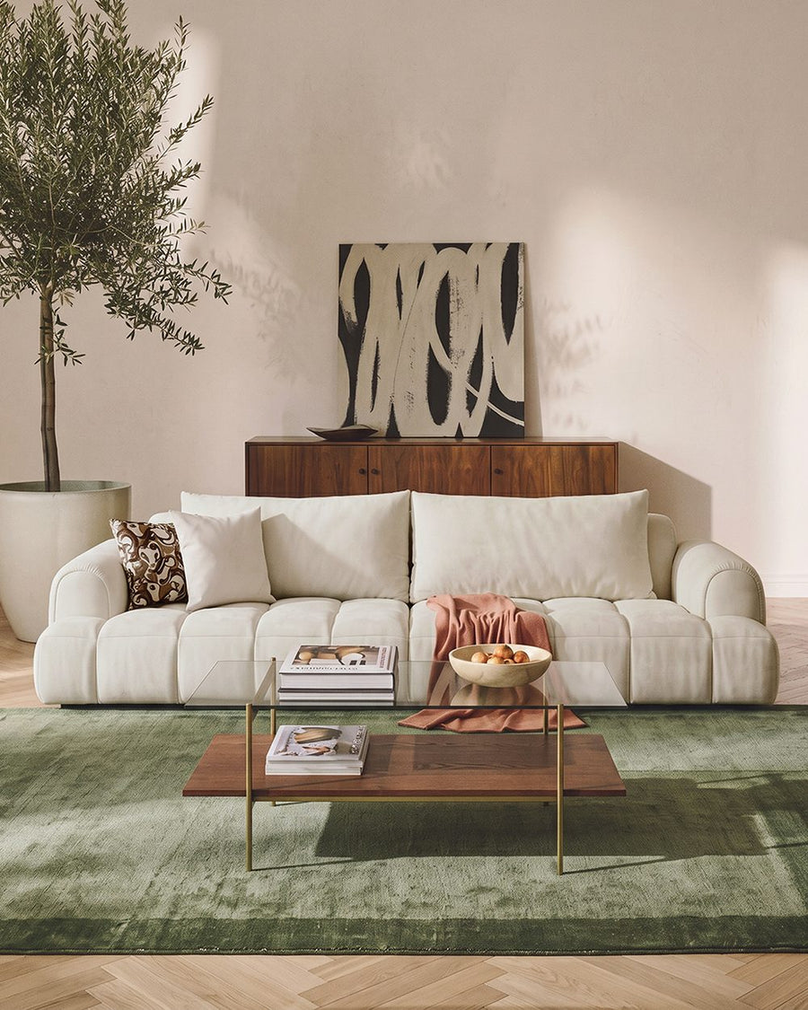Delilah Violet Two Seater, Three  Seater, Four Seater Sofa, Cream 产品图 15