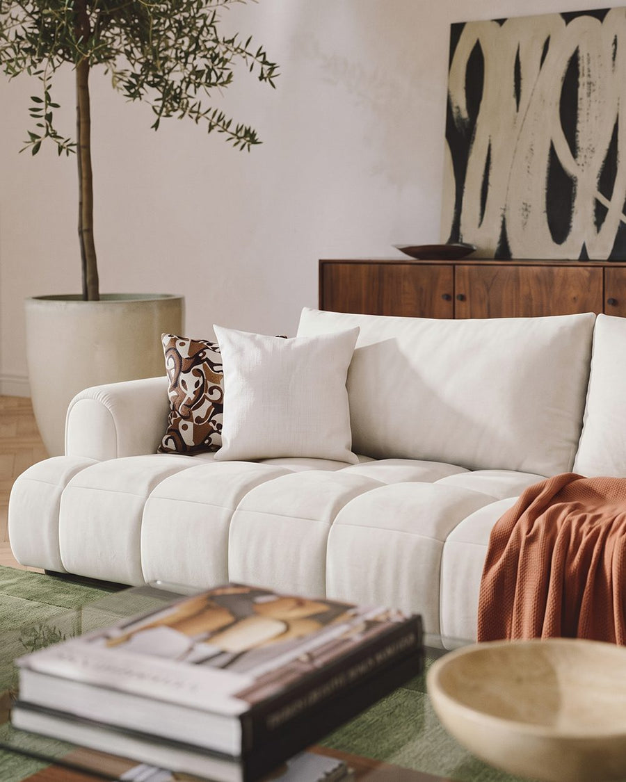 Delilah Violet Two Seater, Three  Seater, Four Seater Sofa, Cream 产品图 17