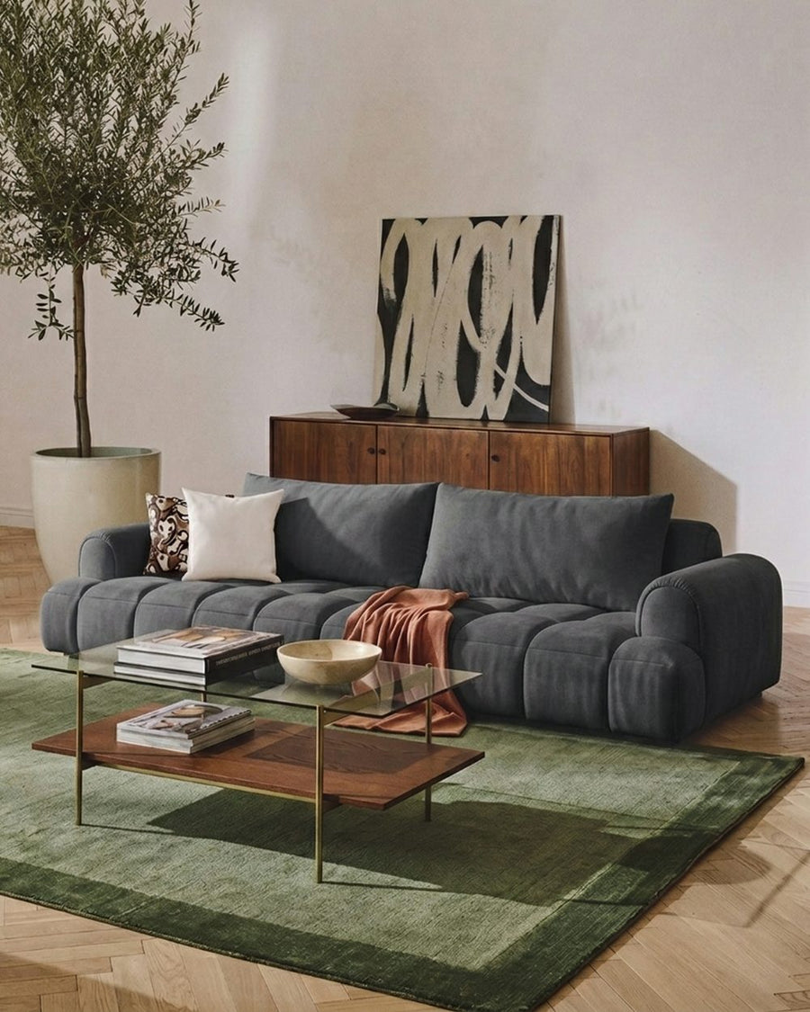 Delilah Violet Two Seater, Three  Seater, Four Seater Sofa, Cream 产品图 20