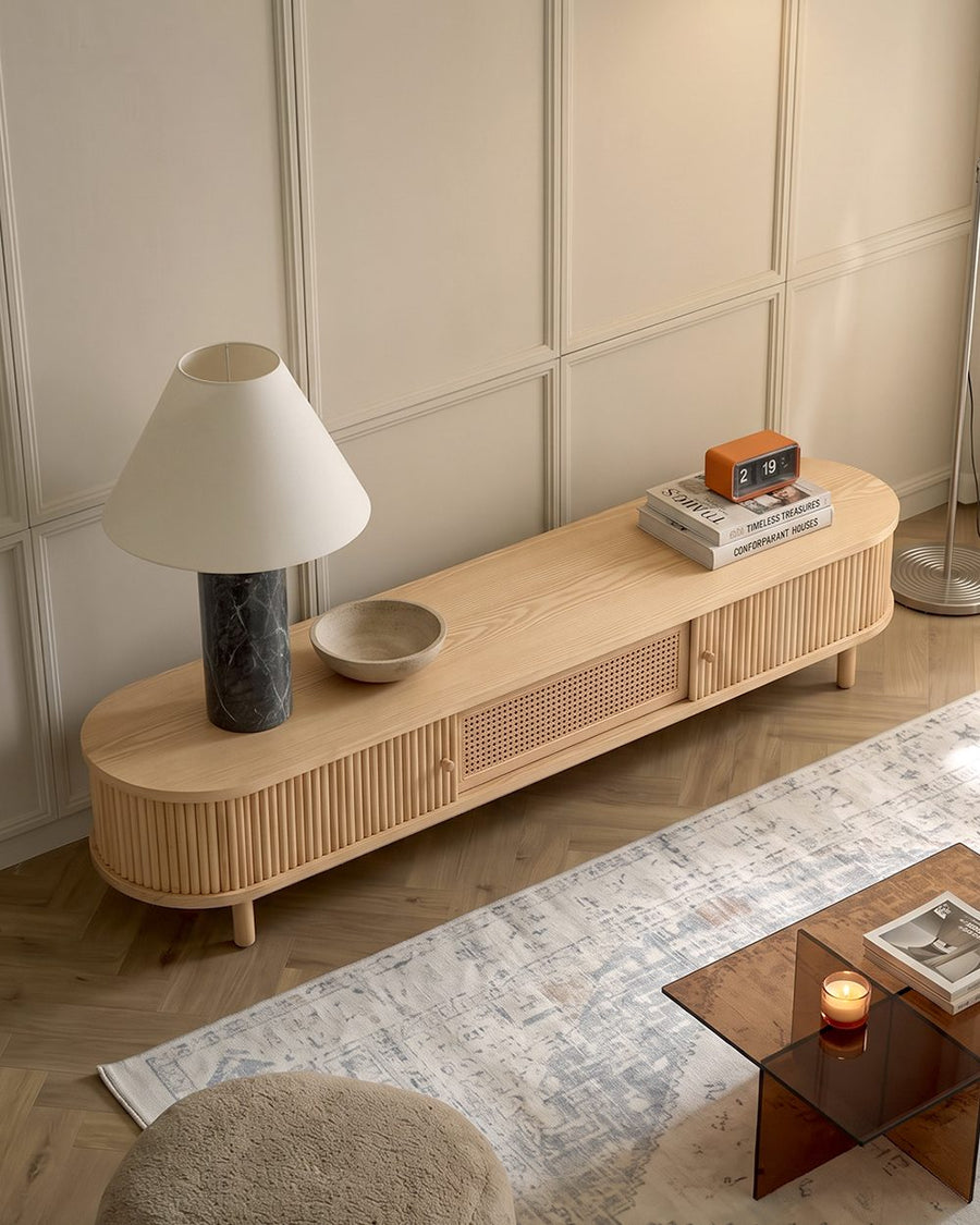 Wallace Rattan TV Stand 产品图 12