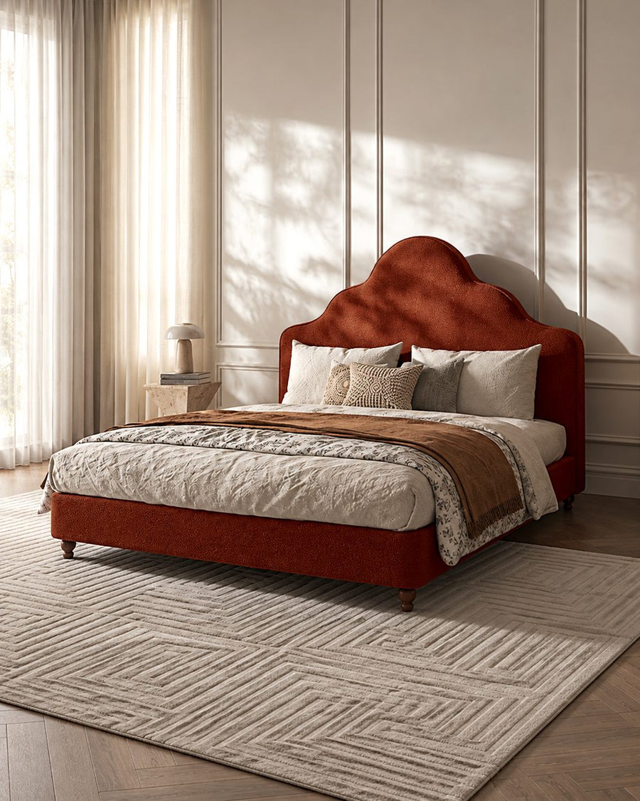 Elara Double Bed, King Size, Super King Size, Flannelette 产品图 8