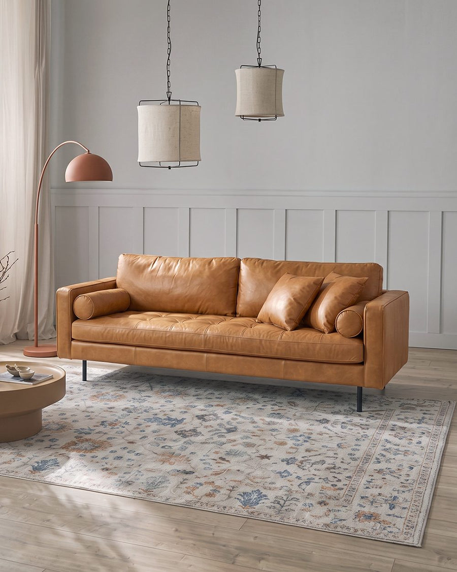 Fuller Brown Two Seater, Three Seater Sofa, Real Leather 产品图 10