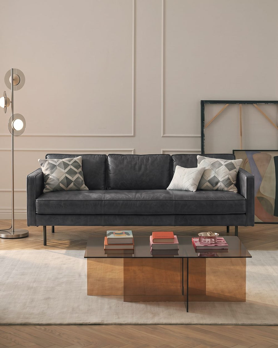 Baxter Two Seater, Three Seater Sofa, Real Leather 产品图 17