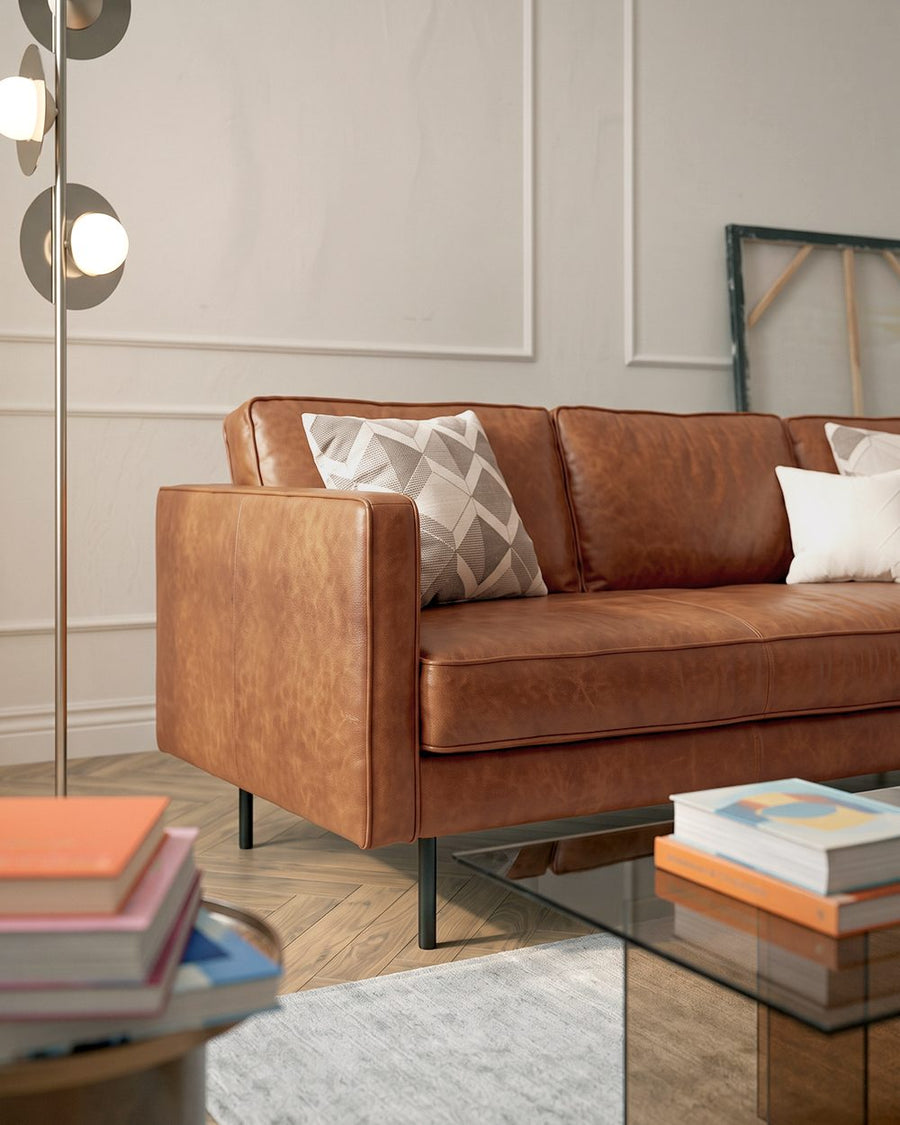 Baxter Two Seater, Three Seater Sofa, Real Leather 产品图 19
