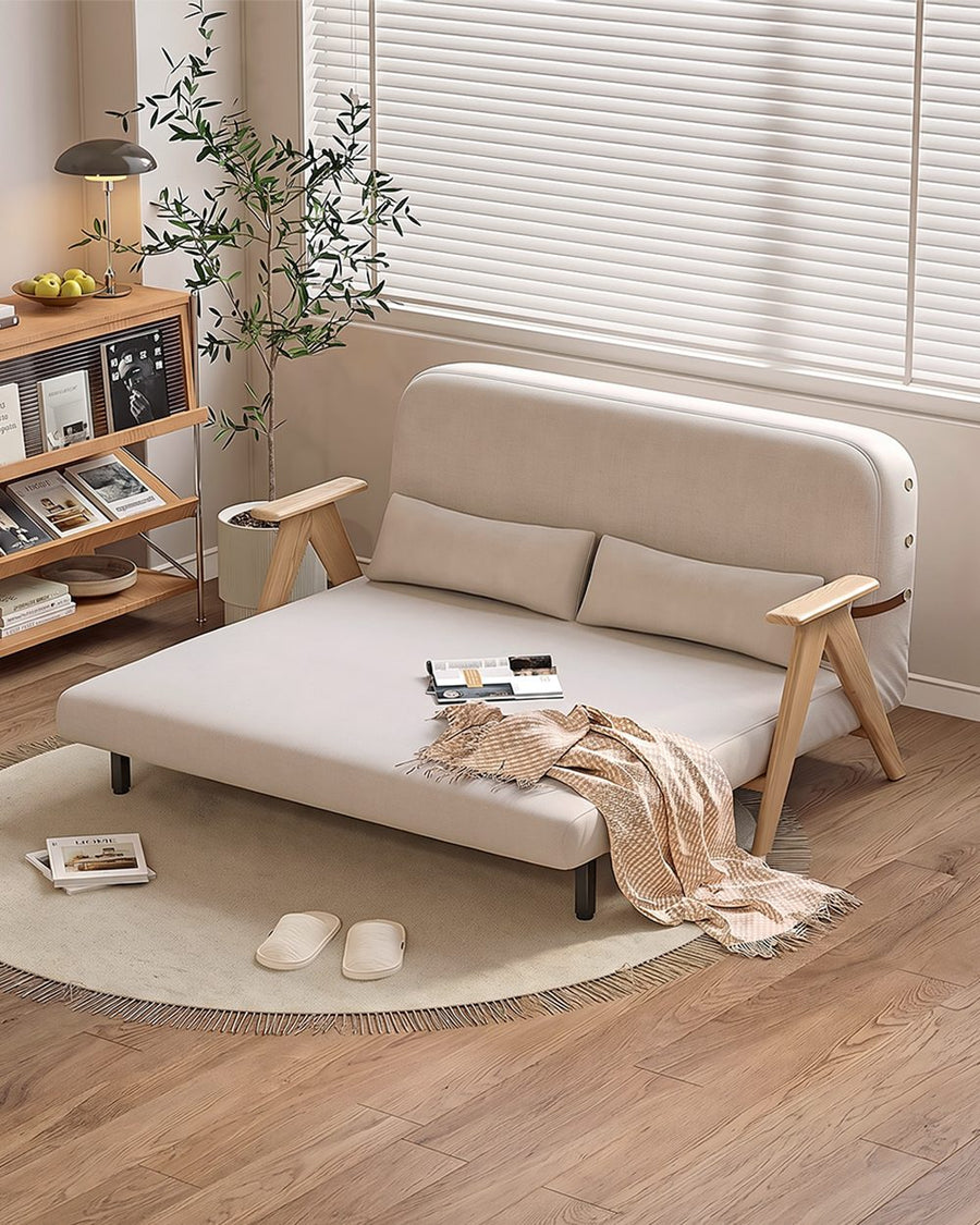 Antonia Single Sofa Bed, Armchair, Linen 产品图 14