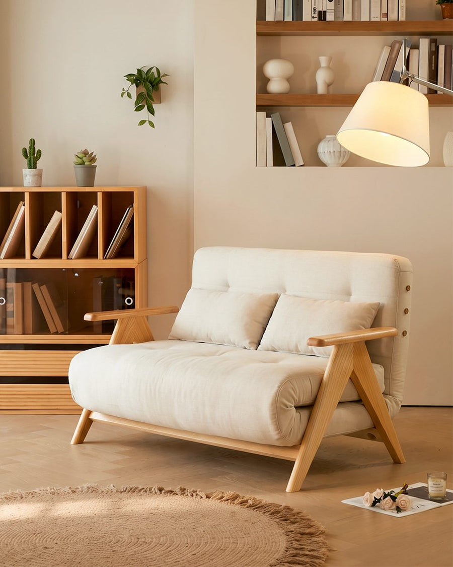 Antonia Single Sofa Bed, Armchair, Linen 产品图 12