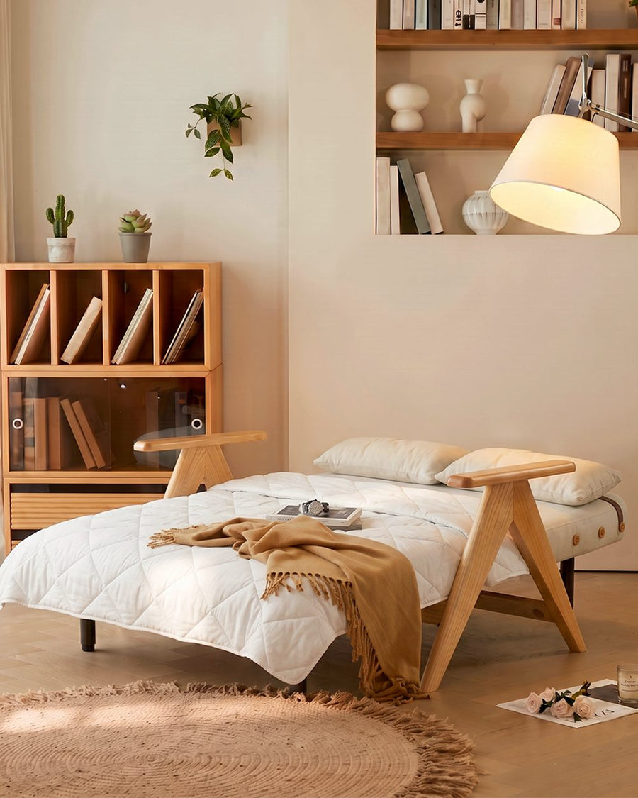 Antonia Single Sofa Bed, Armchair, Linen 产品图 13