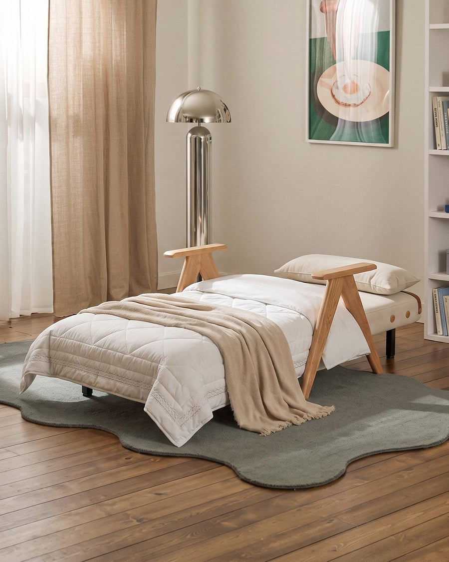 Antonia Single Sofa Bed, Armchair, Linen 产品图 14