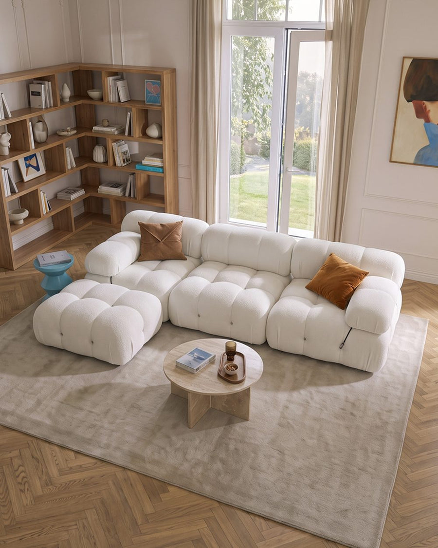 B&B Camaleonda Style Two Seater, Three Seater Modular Sofa, Boucle 产品图 20