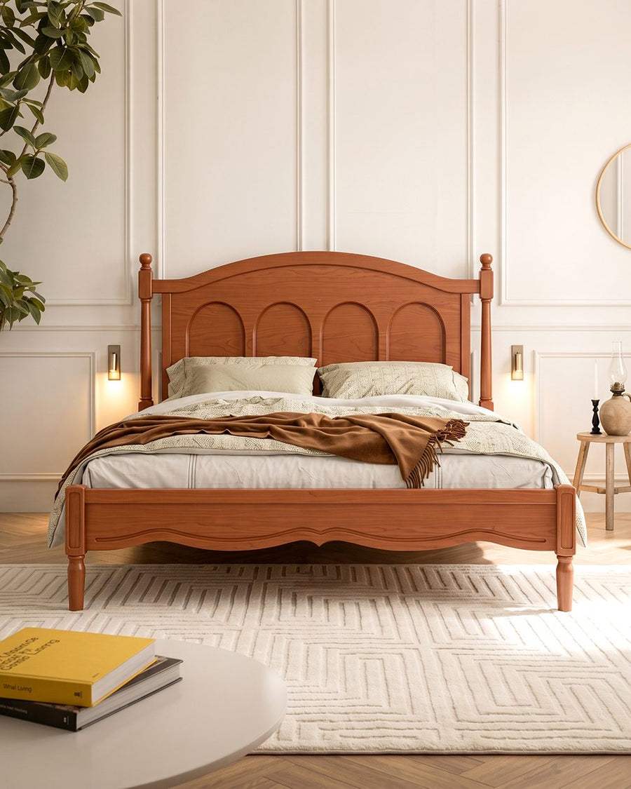 Ann Super King Size Bed, Wood 产品图 10