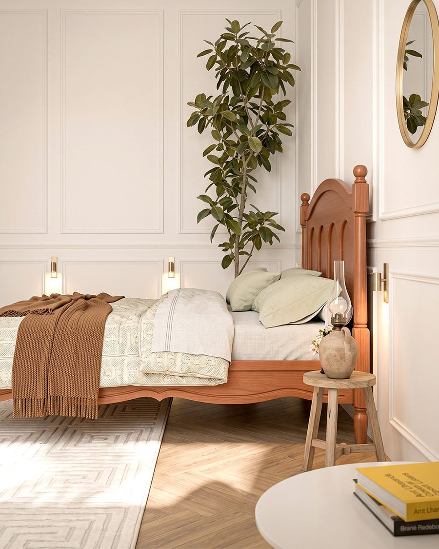 Ann Super King Size Bed, Wood 产品图 12