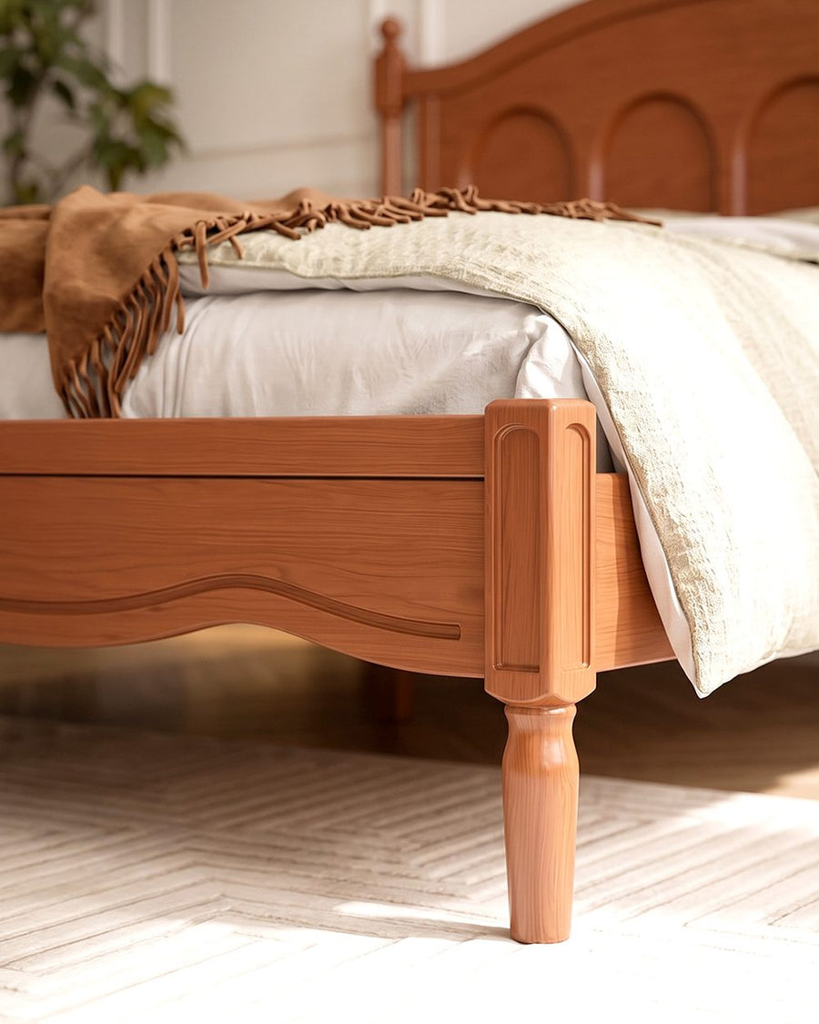 Ann Super King Size Bed, Wood 产品图 14