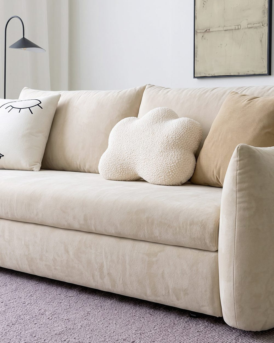 Meera Two Seater Sofa Bed with Storage, Suede 产品图 21