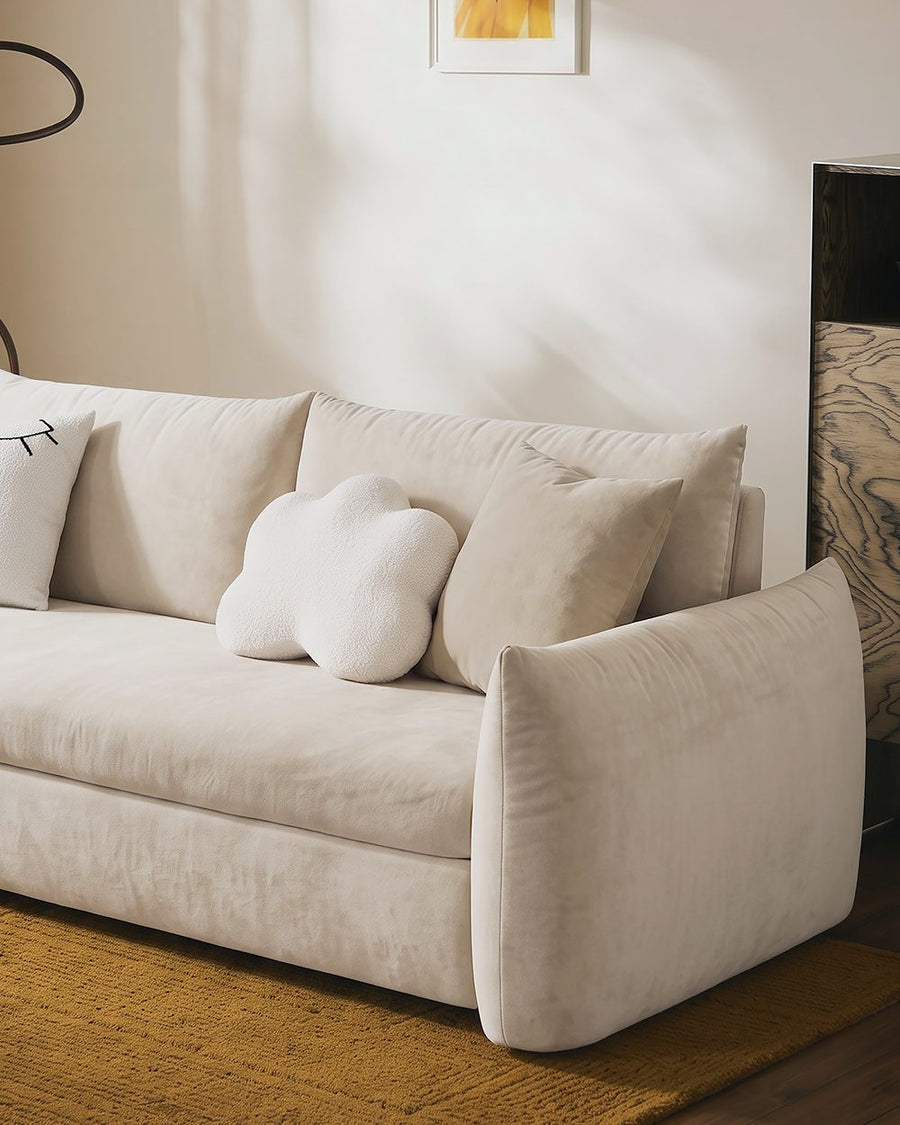 Meera Two Seater Sofa Bed with Storage, Suede 产品图 20