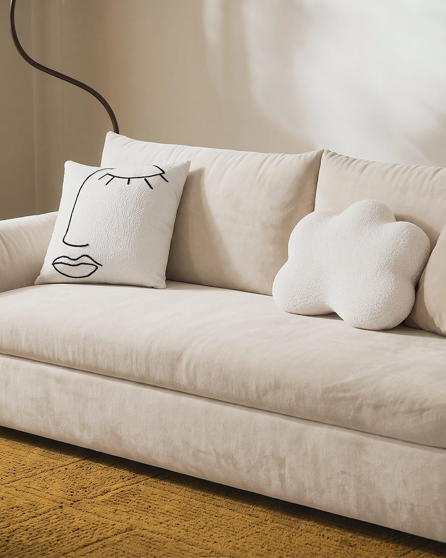 Meera Two Seater Sofa Bed with Storage, Suede 产品图 21