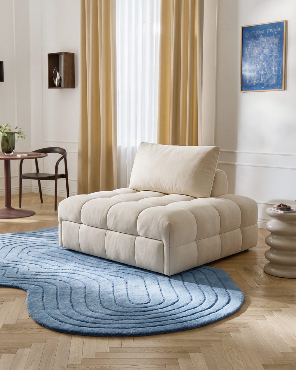 Nia Single Sofa Bed, Mini Sofa Bed