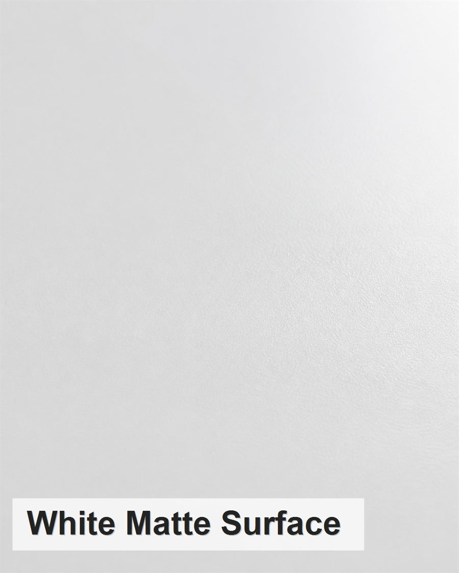 White Matte Surface material close-up