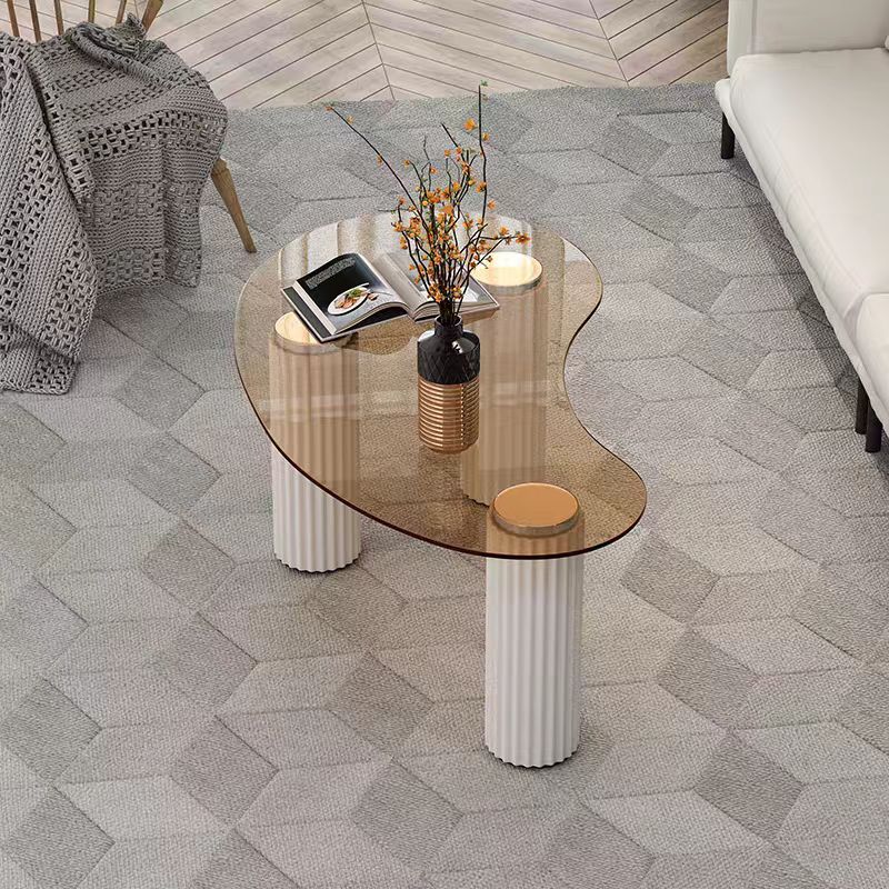 Amado Coffee Table, Glass