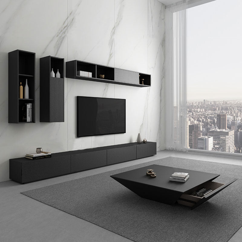 Saffron Coffee Table With Drawer, Walnut - Rit Concept