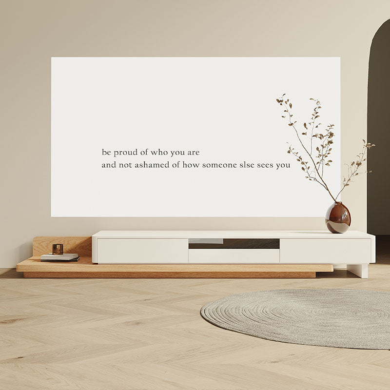 Kizzy TV Stand front view as a modern tv stand