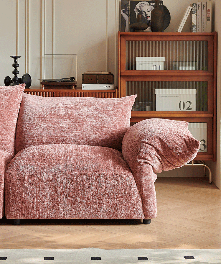 Berisha Petal Three Seater Corner Sofa dimensions and layout reference