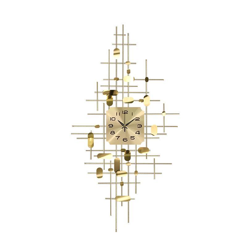 GOLD Clock styled for modern wall clock