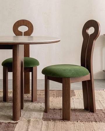 Stephanie Dining Chair, Green