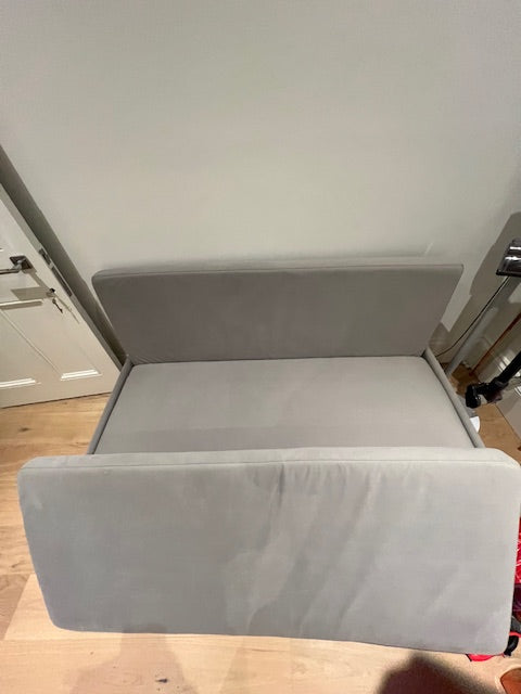 Emmanuel Two Seater Sofa Bed-Light Grey/150CM, Display