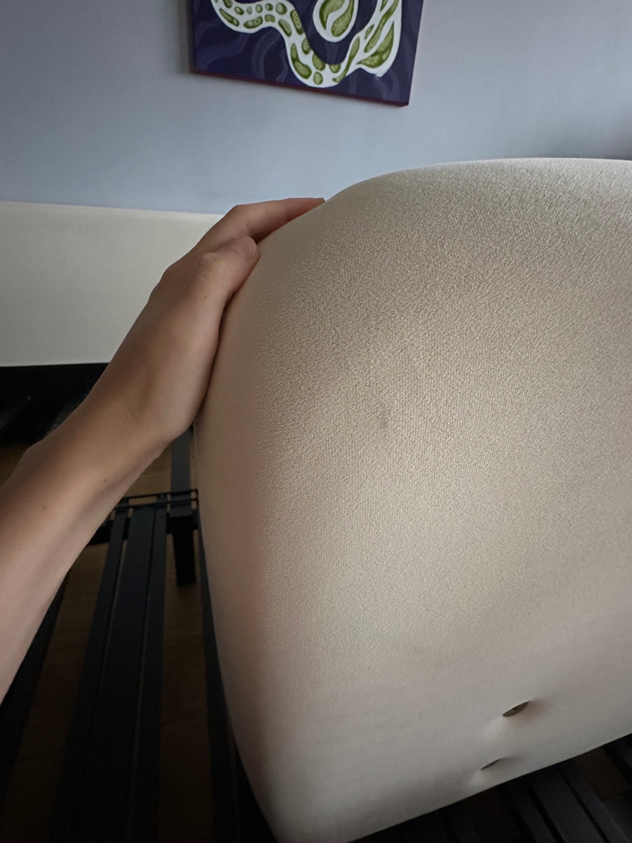 Soft Cloud tweezits slaapbank, 200CM/crème (showroommodel)