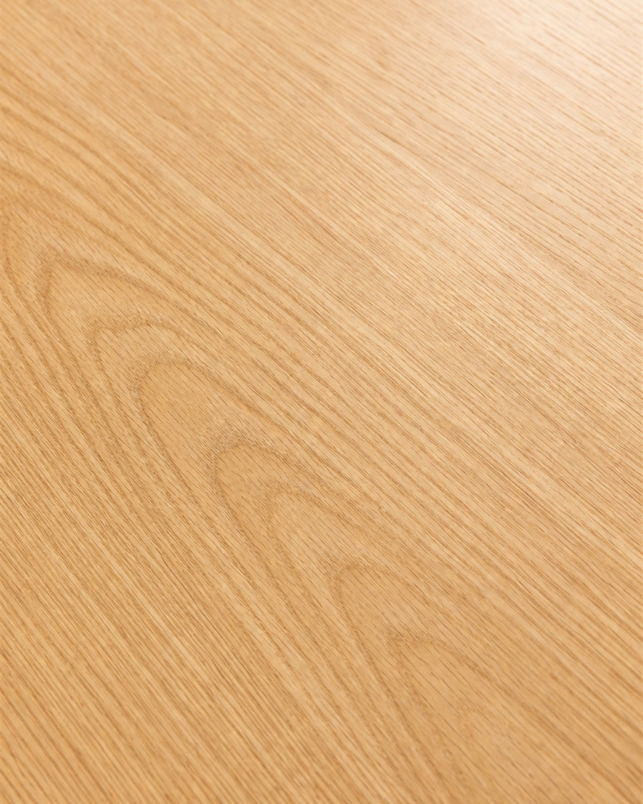 Ivar light oak wood tabletop material close-up