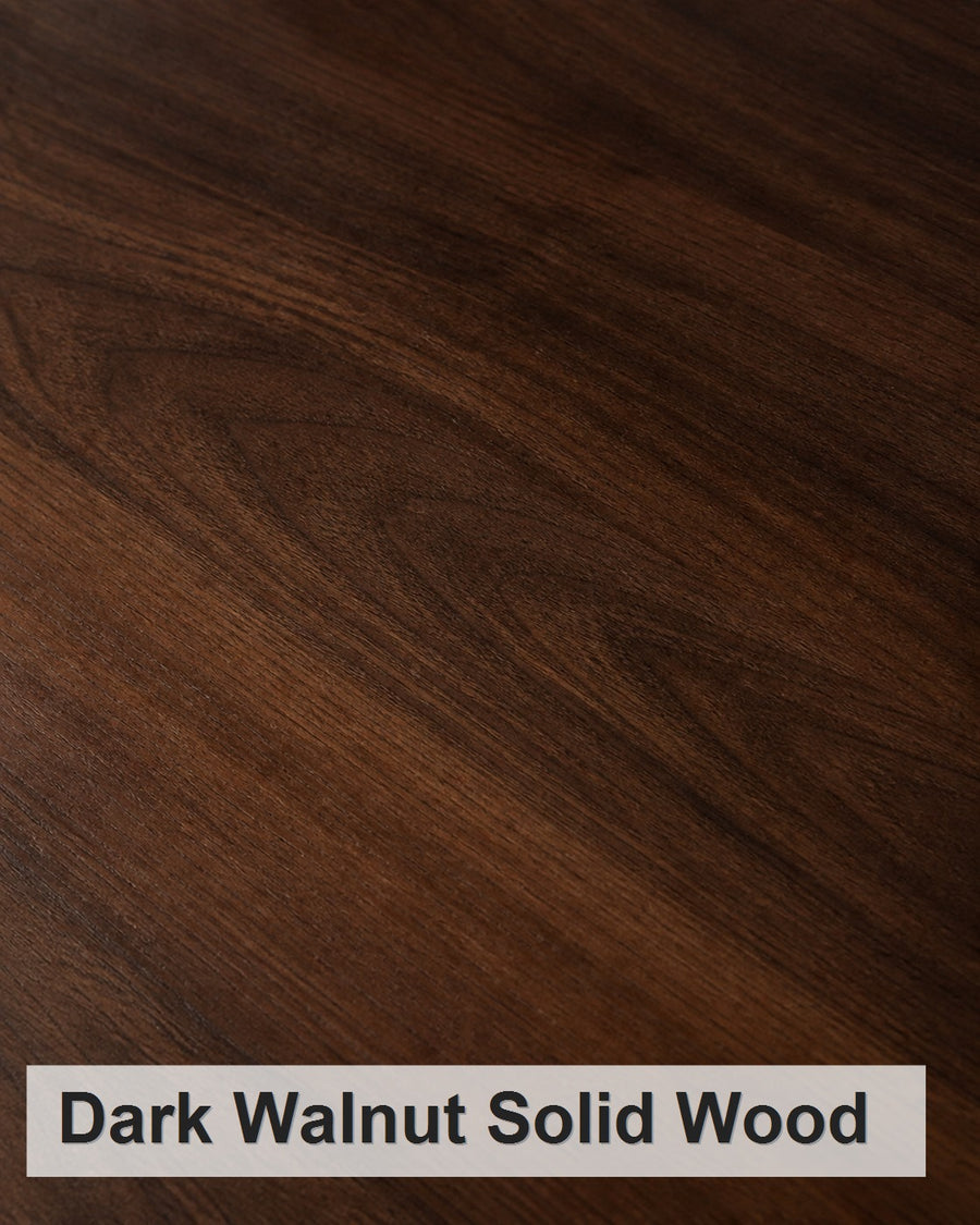 Dark Walnut Solid Wood material close-up