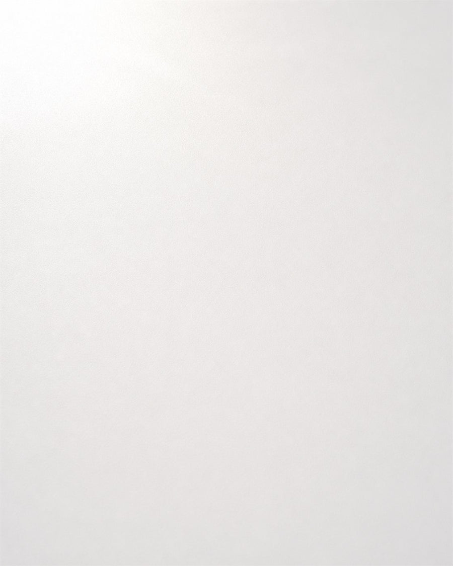 Leonie matte white acrylic tabletop material swatch