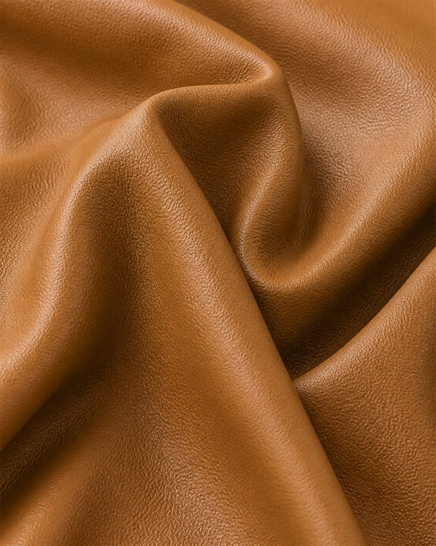 Rohan camel leathaire fabric close-up