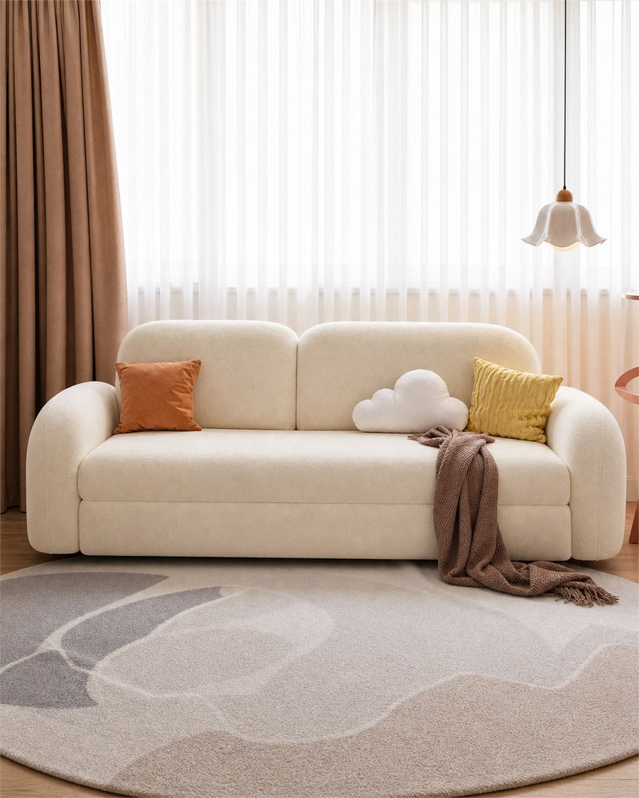 Soft Cloud two seater sofa bed natural 4:5 product image