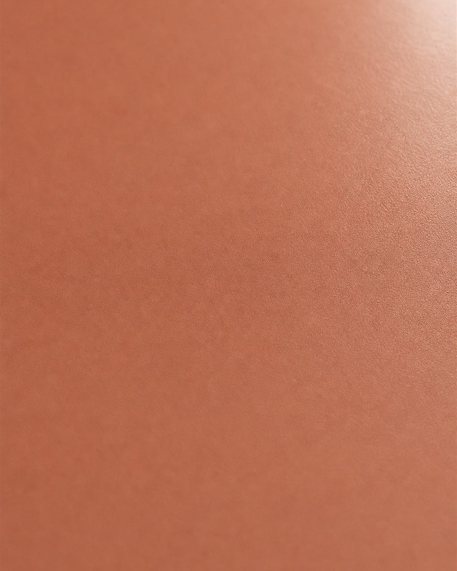 Tammy terracotta brown tabletop material close-up
