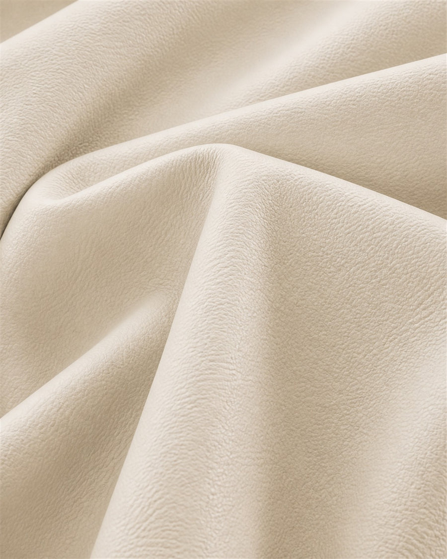 Wilson beige leathaire fabric close-up