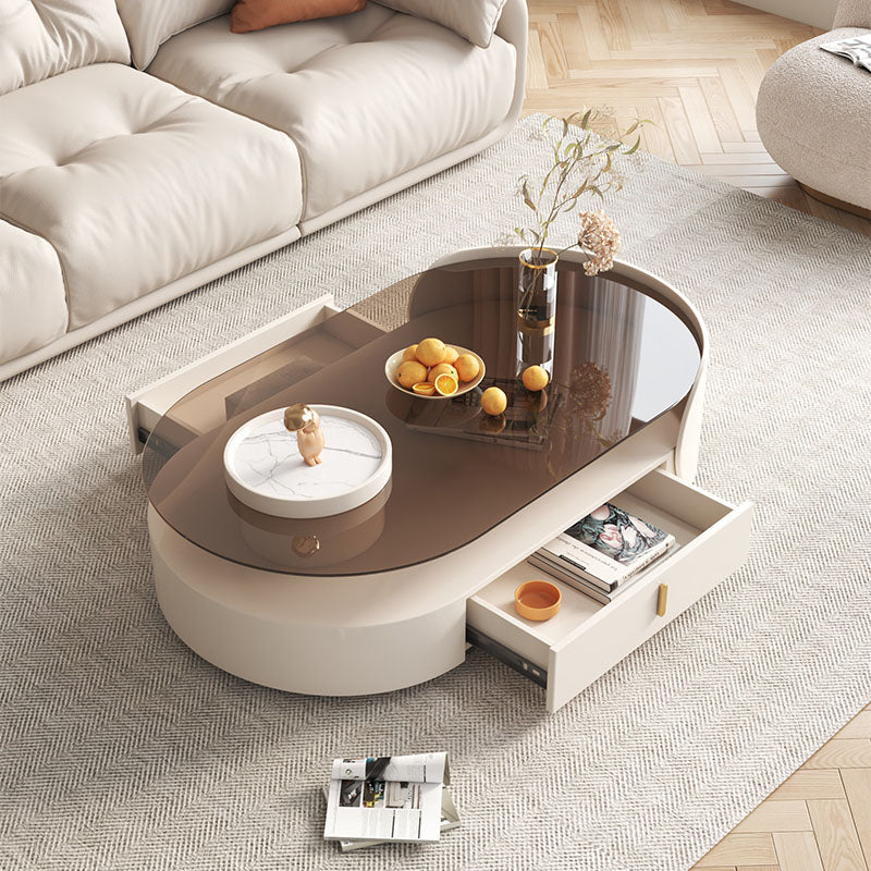 Cecil Oval Coffee Table, Living Room Table-Ritconcept-Rit Concept