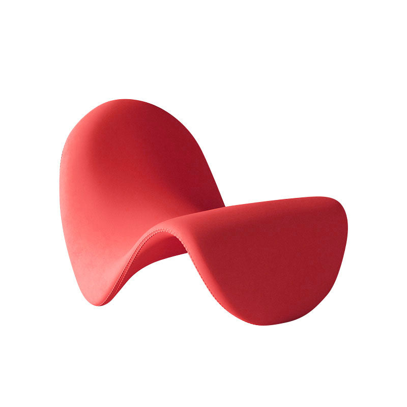 Lickitung Creative Armchair, Velvet detail view for accent chair UK