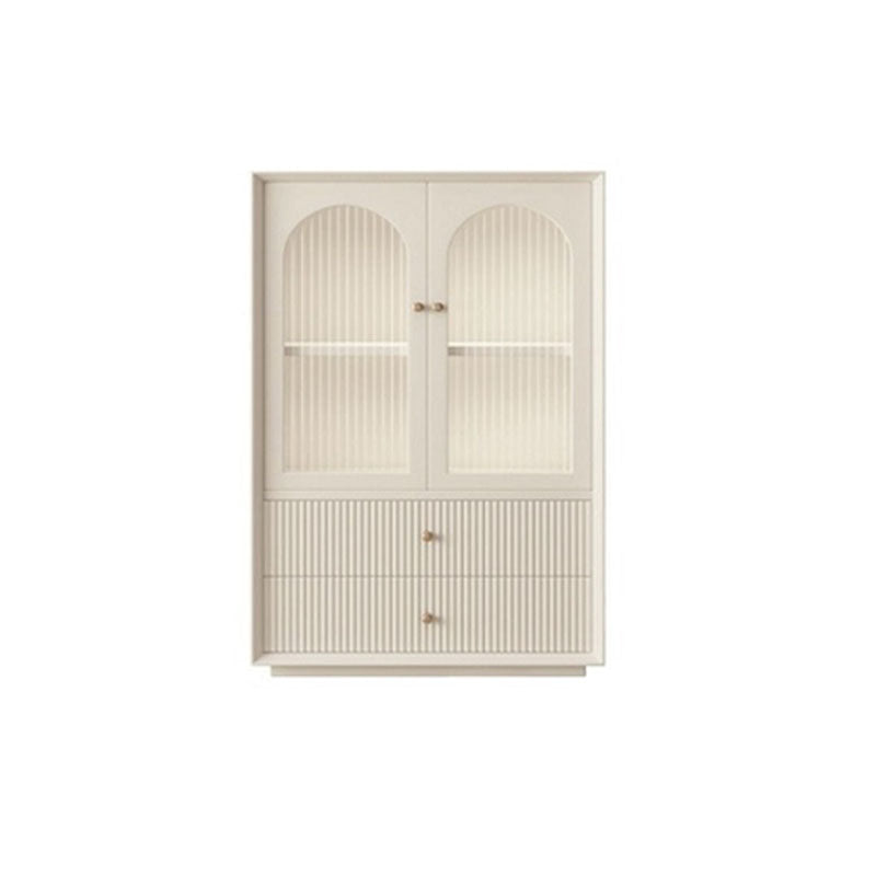 Davinia Side Cabinet, Davinia Living Room Set, White styled for storage cabinet