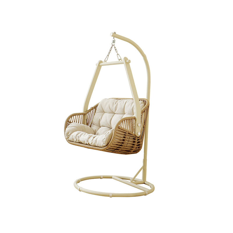 Phedra Rattan Garden Hanging Egg Chair with Stand, Indoor/ Outdoor Furniture styled for lounge chair UK