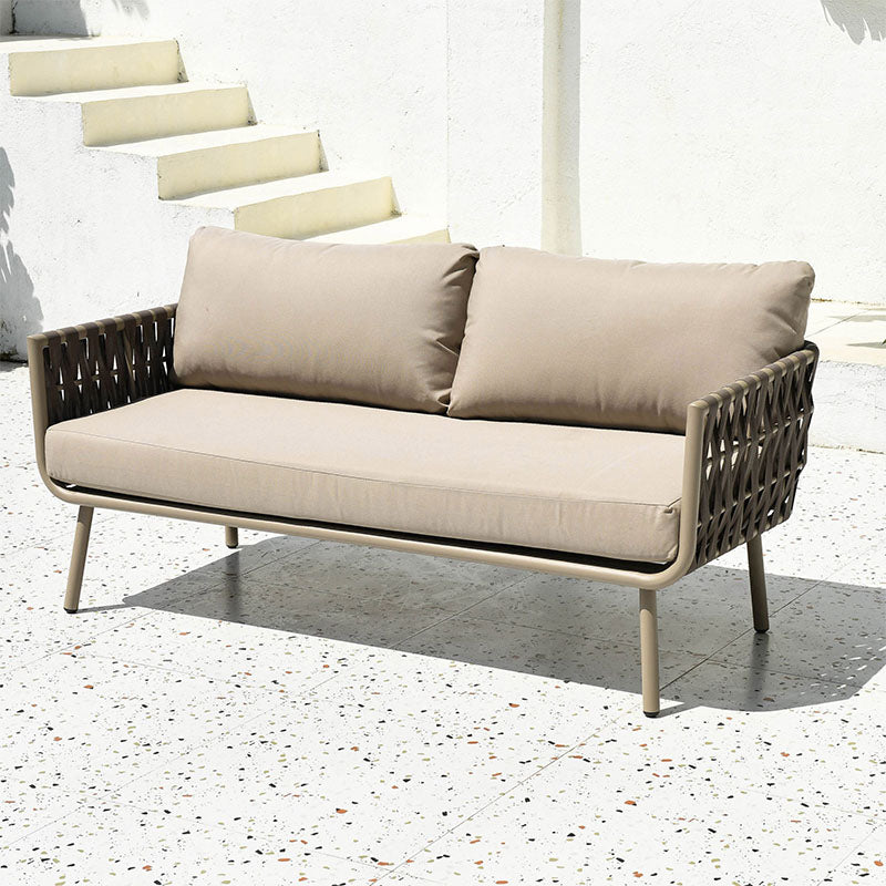 Kenneth Outdoor Sofa Set (Armchair x 2 + Sofa + Coffee Table) - x 2 garden furniture set UK