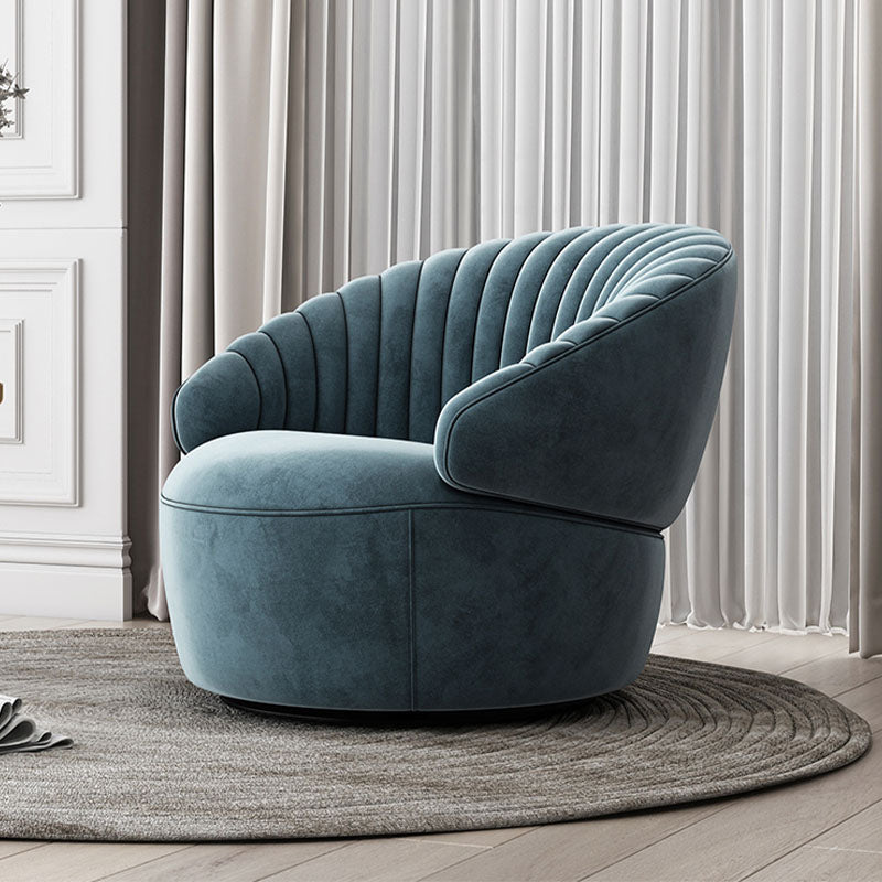 Enid Design Armchair, Velvet detail view for for living room