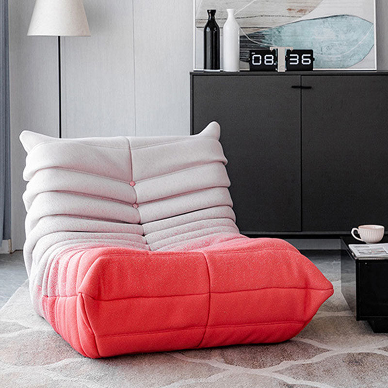 Naomi Gradient Large Settee Beanbag styled for modern accent chair