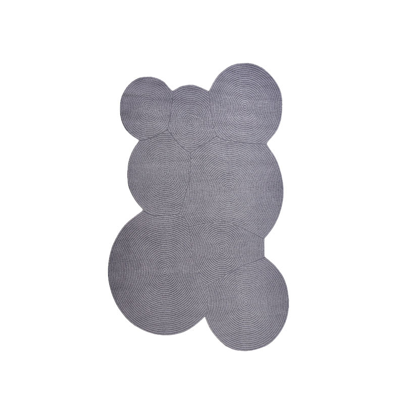 NULAA Fractal Wool Rug, Various Shapes Available detail view for modern rug UK