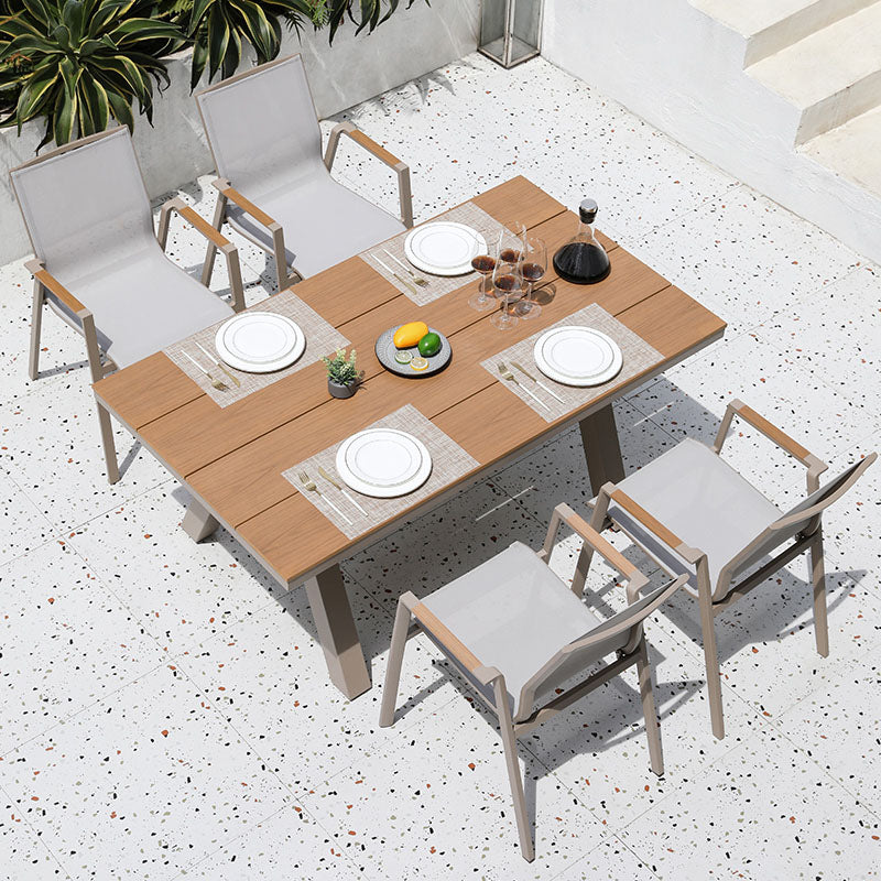 Kaitlyn Outdoor Dining Chair in a modern UK home