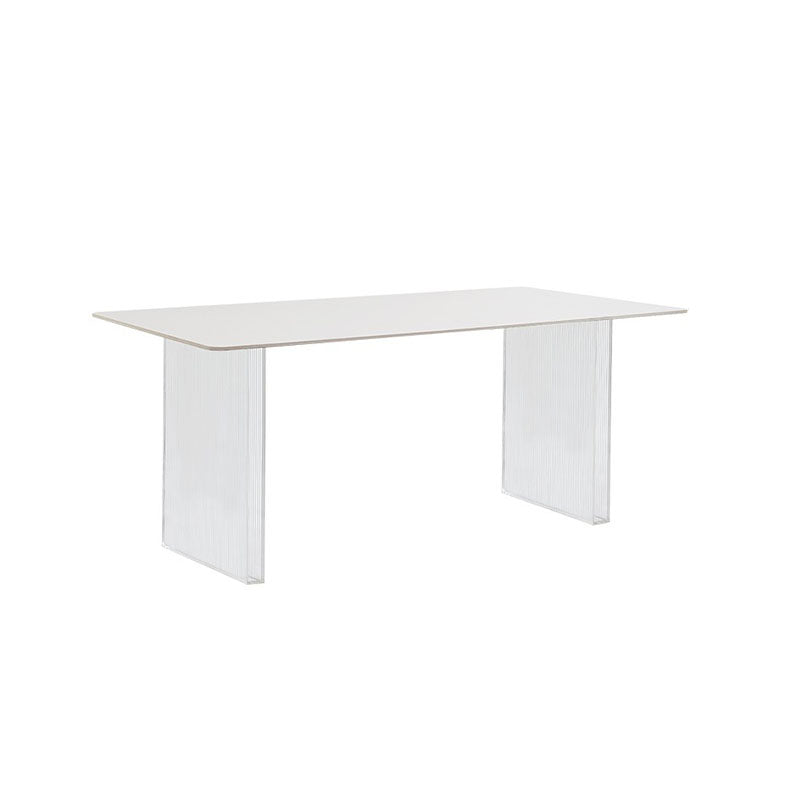 Leonie White Dining Table, Acrylic-Rit Concept-Rit Concept